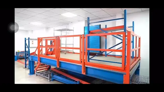 Plataforma de prateleira de piso mezanino de aço para armazém SP025