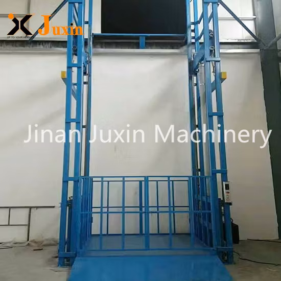 Estrutura resistente, 3000 kg, fácil instalação, trilho de guia hidráulico, elevador de carga/plataforma de elevação de mercadorias